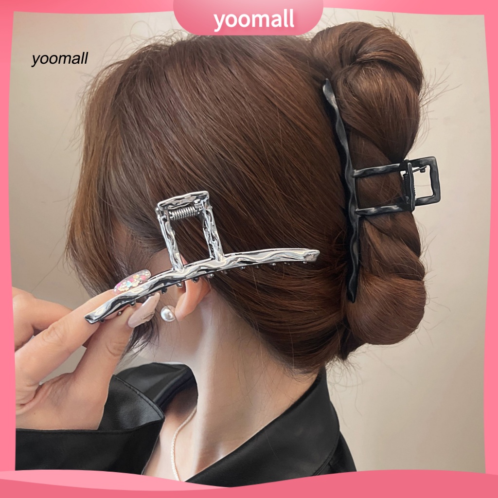 / Yo / Kẹp Tóc Chống Gỉ Thiết Kế Đục Lỗ Chống Trượt Dùng Làm Đạo Cụ Chụp Ảnh