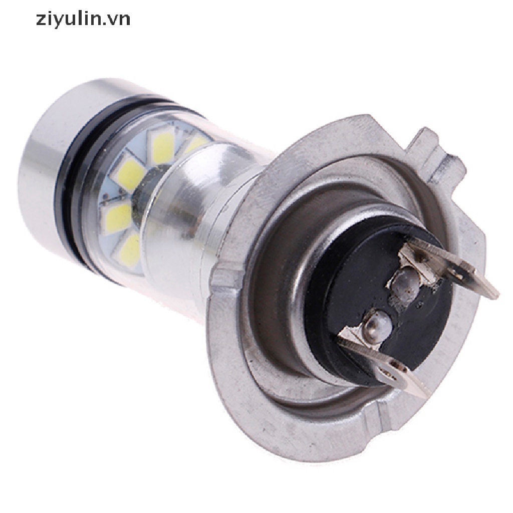 2 Đèn Pha Ô Tô Bóng LED H7 120W 24000LM 6000K