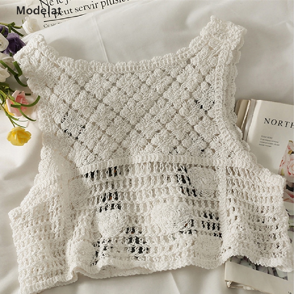 Áo dệt kim thêu GJCUTE MFC họa tiết phong cách dân tộc retro dành cho nữ