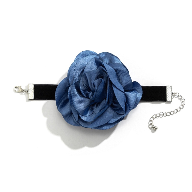 Vòng Đeo Tay Bằng Satin Họa Tiết Hoa Hồng Lãng Mạn