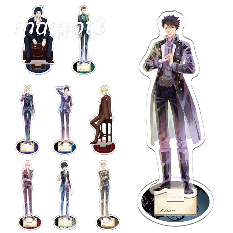 Mô Hình Đồ Chơi Nhân Vật MORIARTY THE PATRIOT Margot3 Bằng Acrylic Đứng Để Bàn Trang Trí