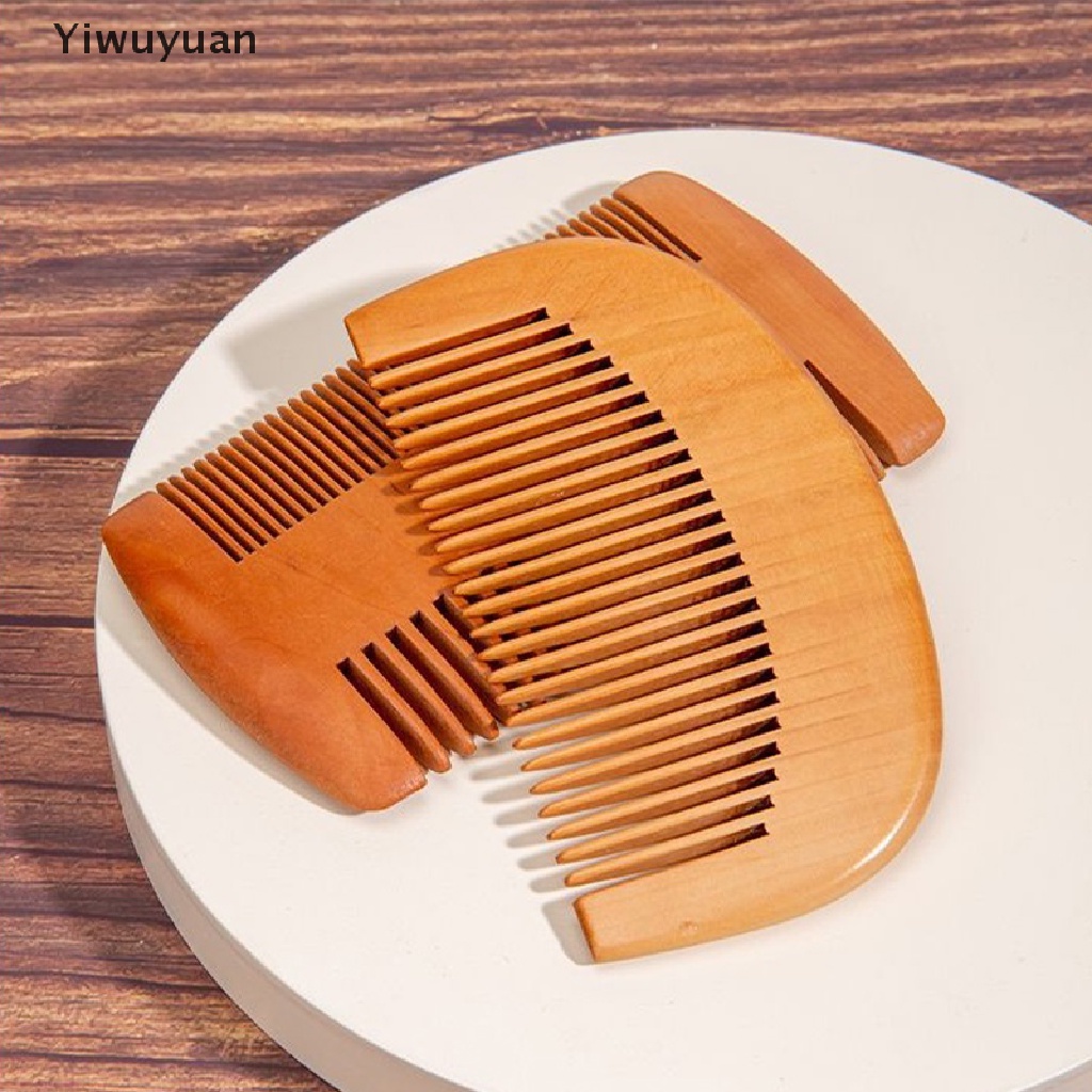 Lược Gỗ Chải Râu Chống Tĩnh Điện Thời Trang Cho Nam