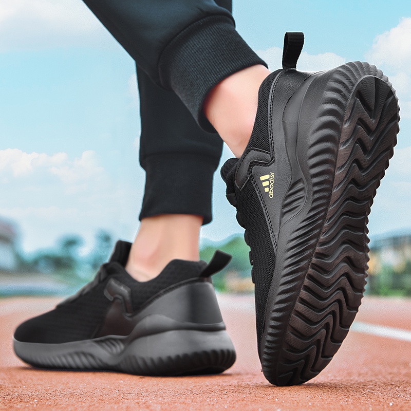 Giày Lười Đế Bằng Phối Lưới Nhẹ Thoải Mái Thời Trang Mùa Thu 2020 Cho Nam Và Nữ ai46