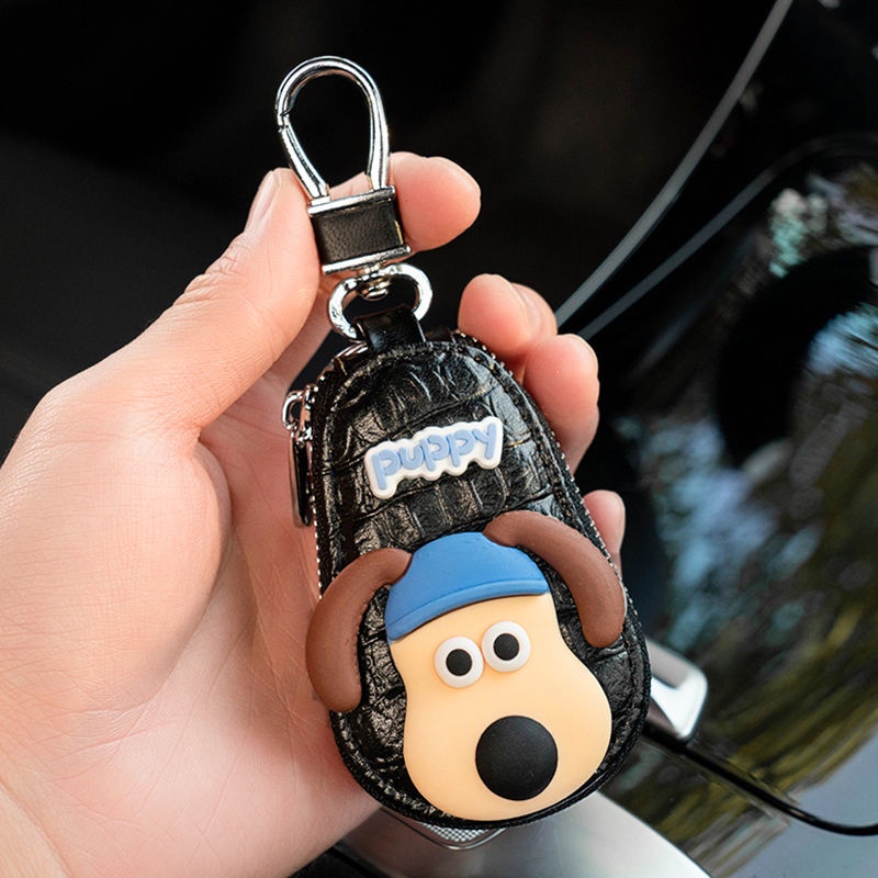 Pacha Vỏ Bọc Chìa Khóa Xe Hơi / Túi Đựng Chìa Khóa Xe Hơi Hình Chú Chó Xấu Xí Dễ Thương Sáng Tạo Cho Nữ st