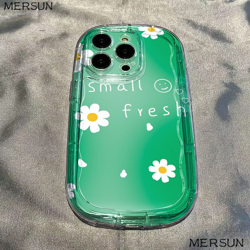 ✅Ốp Điện Thoại Dẻo Trong Suốt Họa Tiết Hoa Cúc Nhỏ Xinh Chống Sốc Cho Iphone12 / 14 / 7 promax8p11 xrxs 13 / 2ZYG