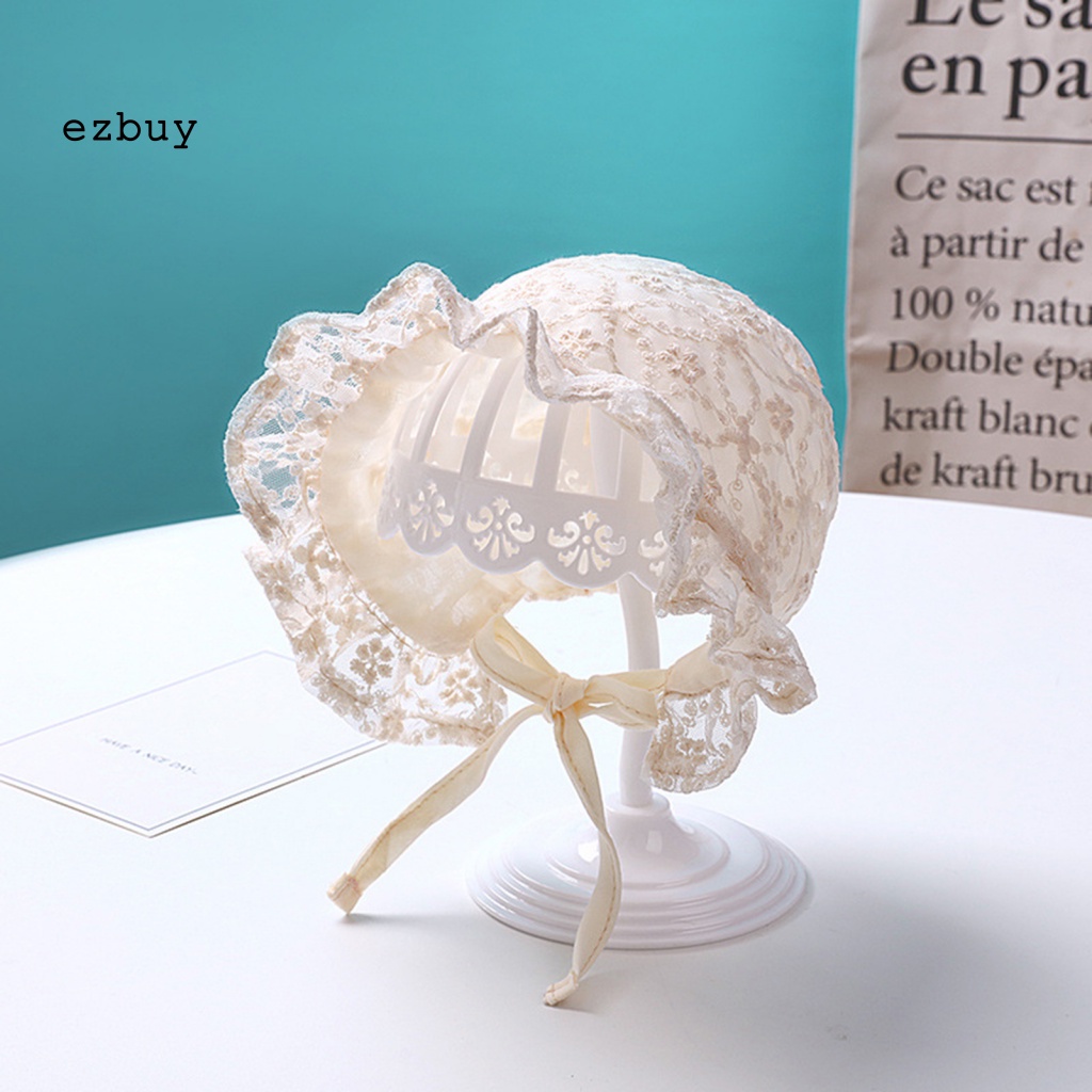 Mũ Lưới Thoáng Khí In Họa Tiết Hoa Xinh Xắn Thời Trang Mùa Hè Cho Bé