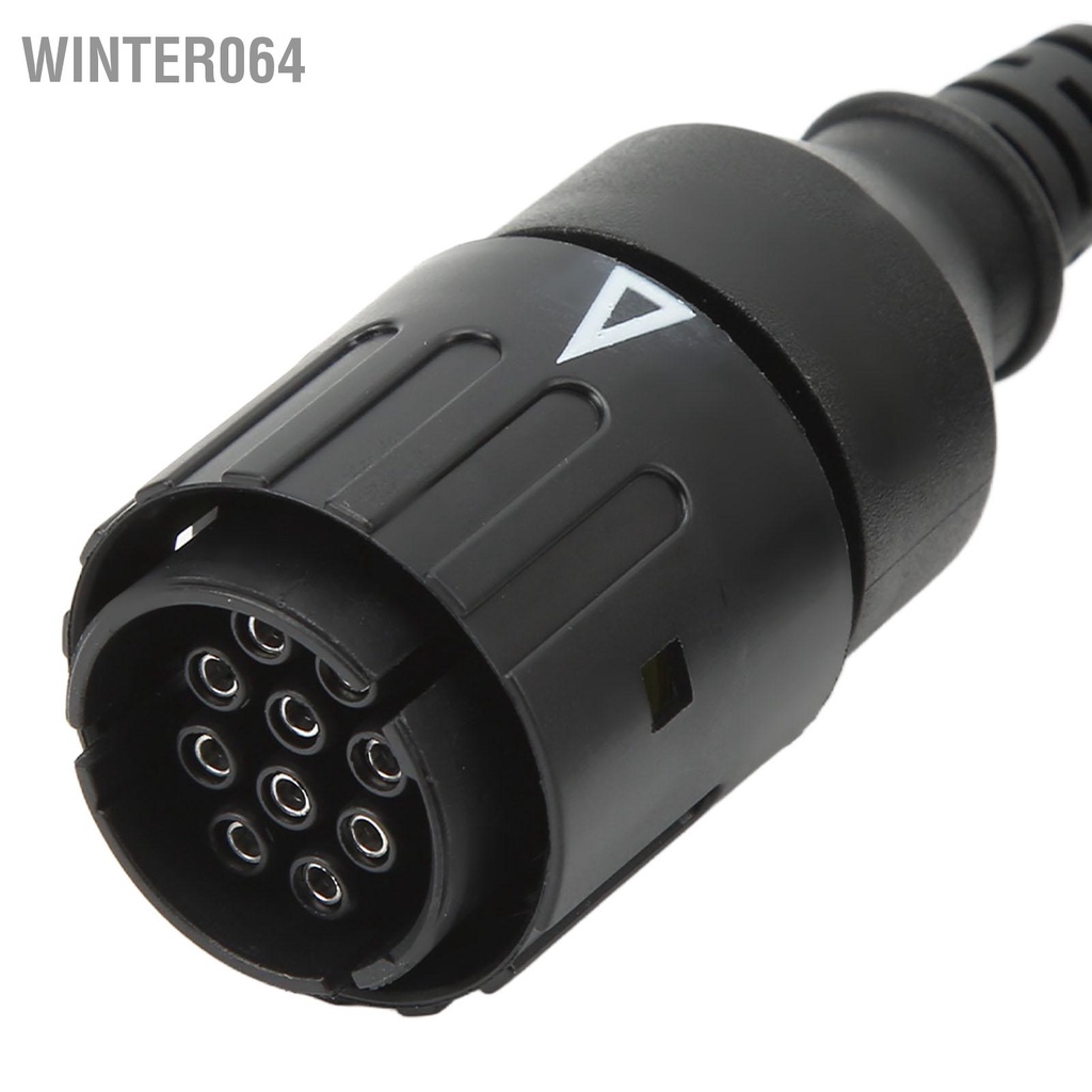 Winter064 1.5M 10Pin Nam Đến 16Pin Nữ OBD2 Cáp OBD II Convertor Quét Chẩn Đoán Cho ICOM D Xe Máy