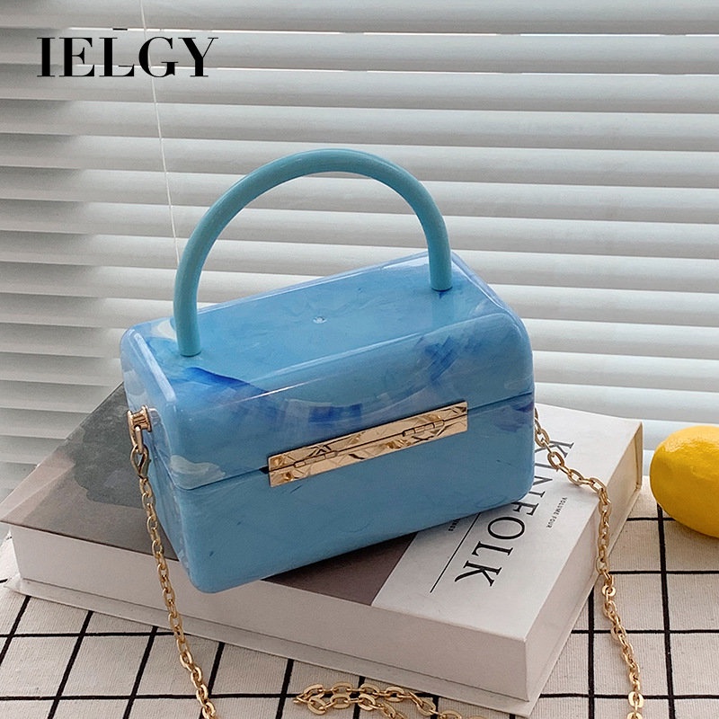 Túi Đeo Chéo Bằng Acrylic Màu Kẹo Ngọt Phong Cách Mới 2023