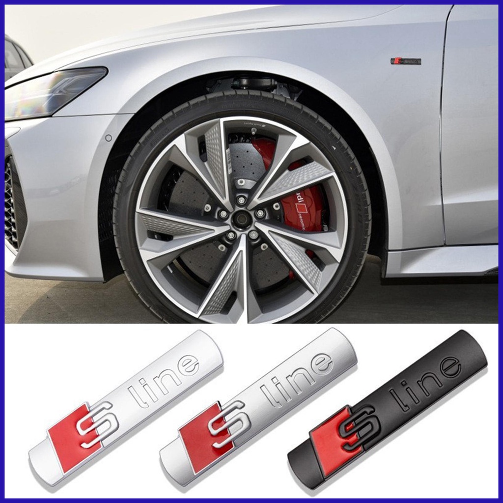 Logo Dán Trang Trí Xe Hơi Sline Q5 Q7 A3 A5 A4L A6L A8L Đẹp Mắt