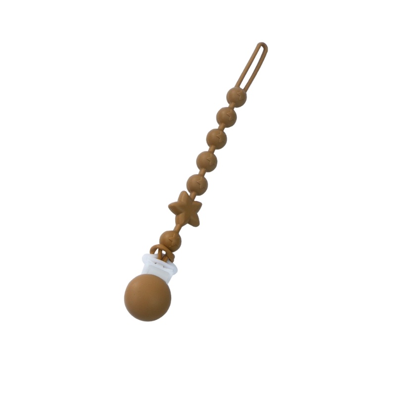 Kẹp Giữ Núm Vú Giả Không Chứa BPA Bằng Silicone Tiện Dụng Cho Bé