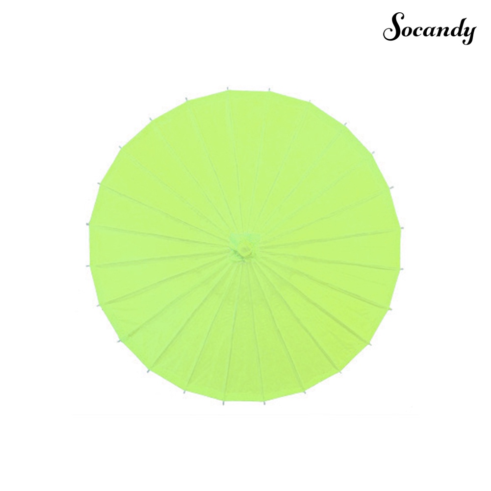 Dù Giấy Trơn Cổ Điển Trung Hoa Dùng Trang Trí / Làm Đạo Cụ Múa Parasol DIY