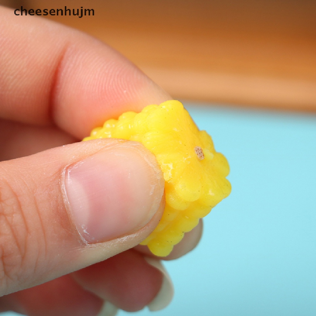 3 Mô Hình Trái Bắp Giả Tỉ Lệ 1 / 12 Trang Trí Nhà Búp Bê