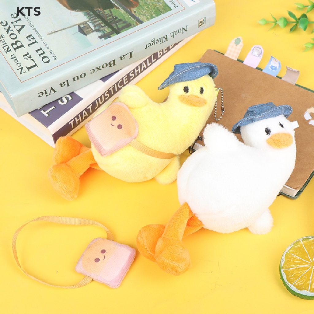 Móc Khóa Vịt Nhồi Bông Dễ Thương Đáng Yêu