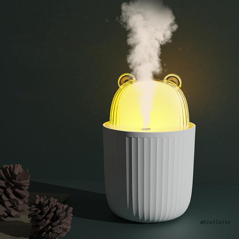 Máy Phun Sương Tạo Độ Ẩm 300ml 2 Trong 1 Hình Thú Cưng Dễ Thương