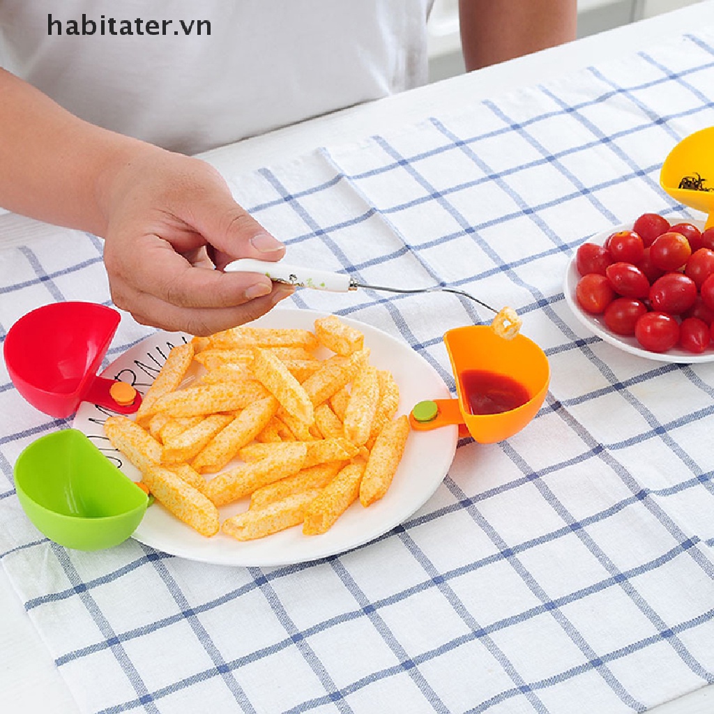 Chén Cắt Rau Củ Quả / Cà Chua / Sốt Có Kẹp Tiện Dụng Cho Nhà Bếp