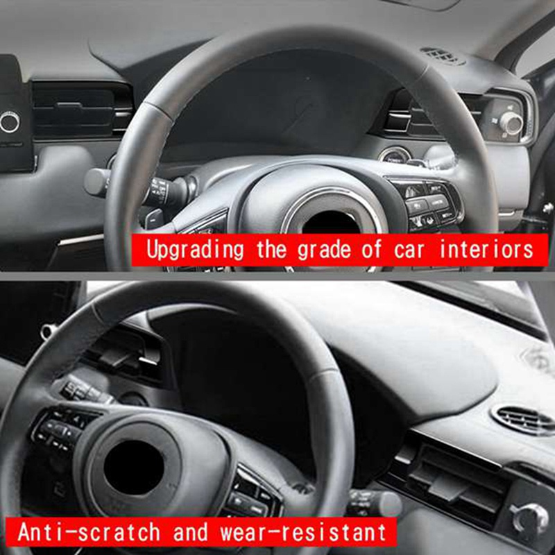 Khung Viền Lỗ Thông Gió Xe Hơi Màu Đen Bóng Cho Honda HRV HR-V Vezel 2021 2022 2023