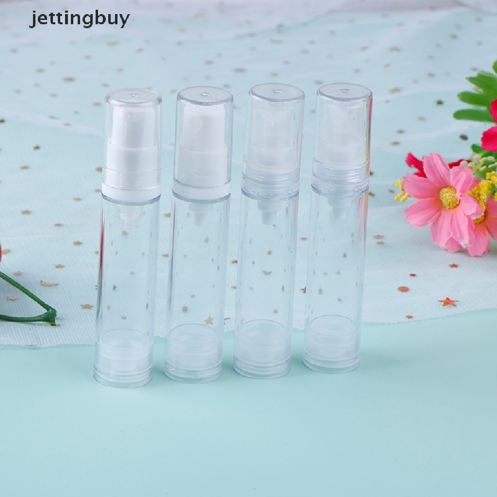Bộ 2 Chai Nhựa Rỗng 5 / 10 / 15ml Dùng Chiết Mỹ Phẩm Khi Đi Du Lịch