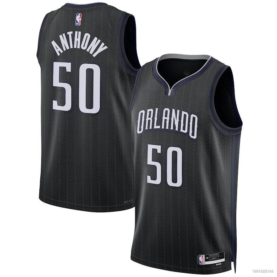 Áo Ba Lỗ Chơi Bóng Rổ Thời Trang Unisex QH3 22-23 NBA Anthony Magic Anthony Phiên Bản Thành Phố