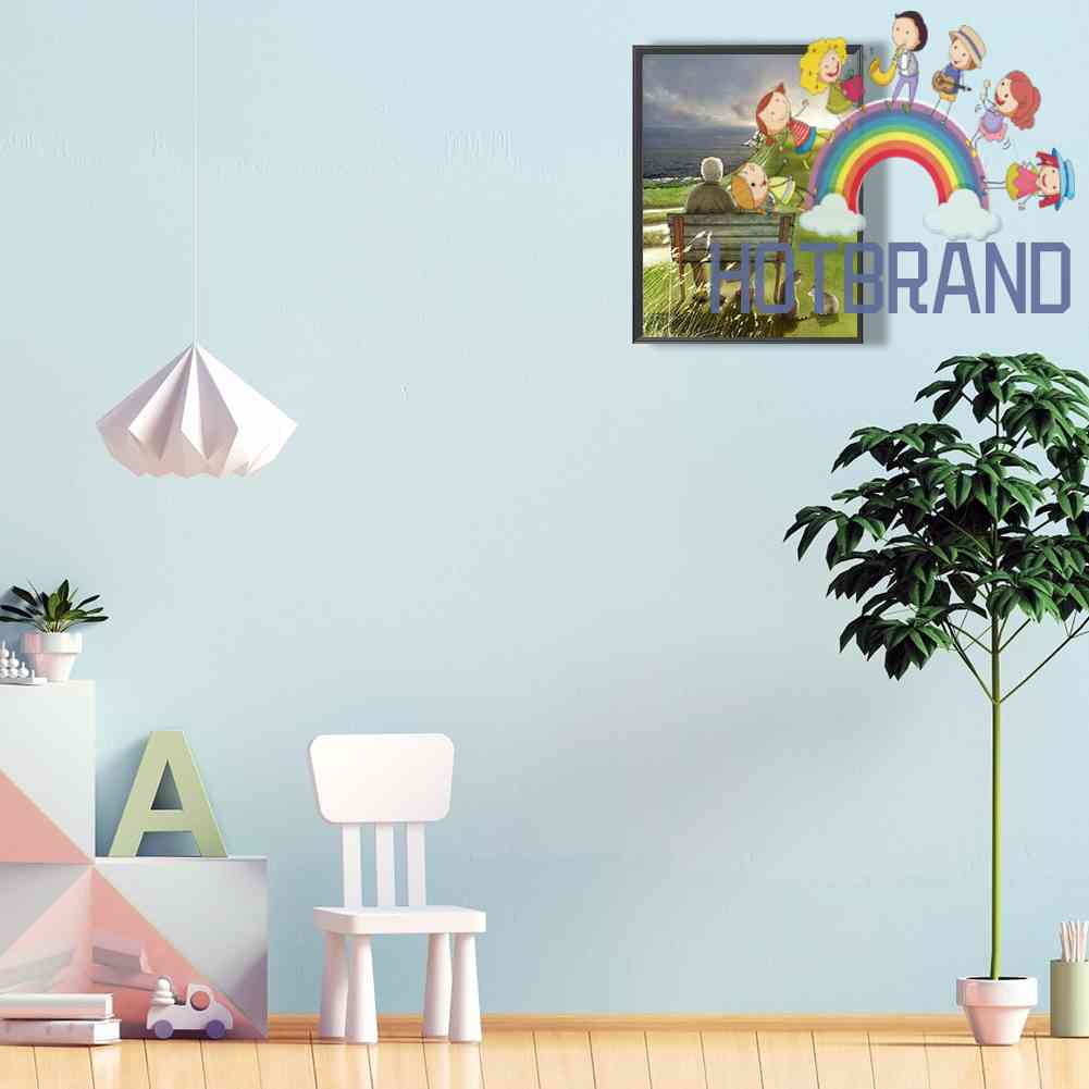 Tranh Đính Đá Kim Cương Toàn Bộ 5D DIY Hình Cặp Đôi Lãng Mạn