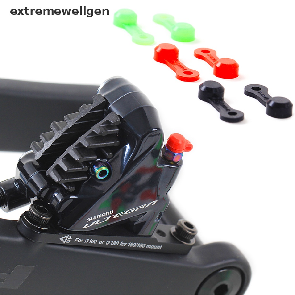 Bộ 10 Vỏ Bọc Phanh Đĩa Xe Đạp Chống Bụi Bằng Cao Su LLF