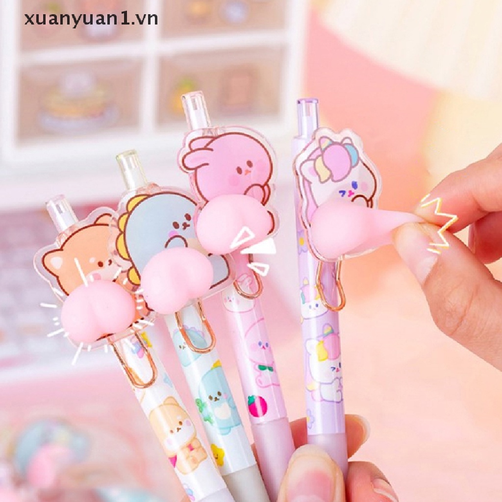 Bút Mực Gel Họa Tiết Hoạt Hình Sáng Tạo Dễ Thương