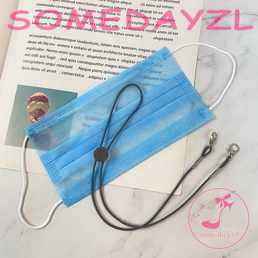 Dây Đeo Giữ Khẩu Trang / Mắt Kính Bằng Da Pu Chống Thất Lạc