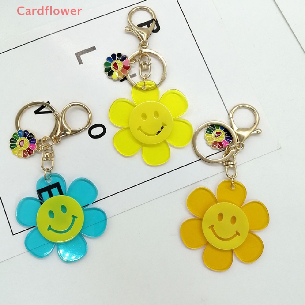 1 Móc Khóa Hình Hoa Hướng Dương Dễ Thương Mới