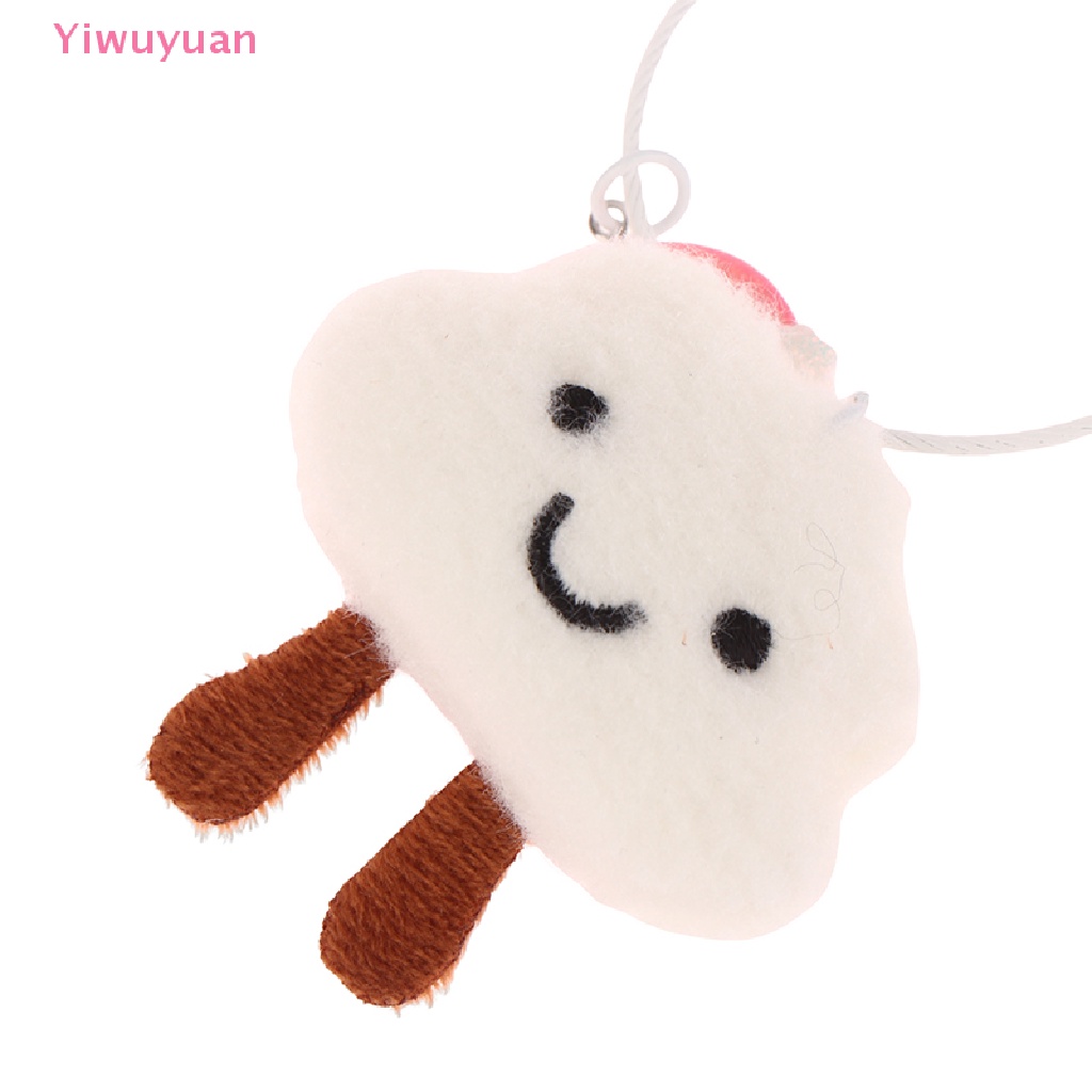 1 Móc Khóa Hình Đám Mây Mưa Nhồi Bông Đáng Yêu Mới