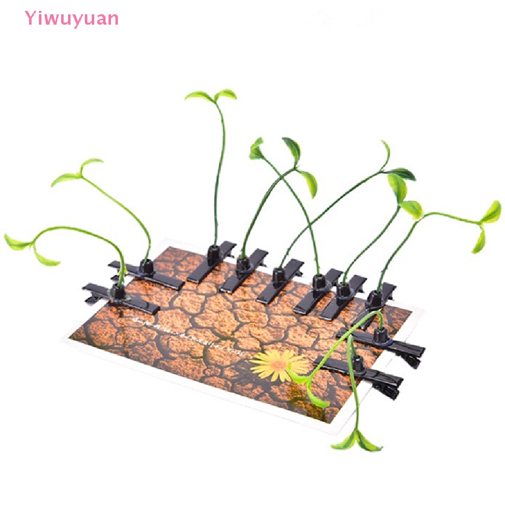 Bộ 4 Kẹp Tóc Cỏ Ngộ Nghĩnh Thời Trang Unisex