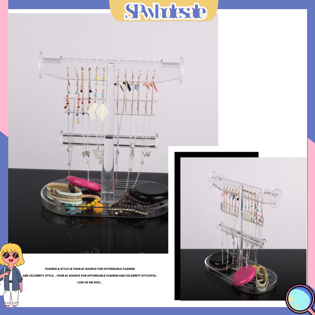 <SPwholesale> Giá Đỡ Trưng Bày Trang Sức Bằng Nhựa Cứng Đa Năng Sáng Tạo