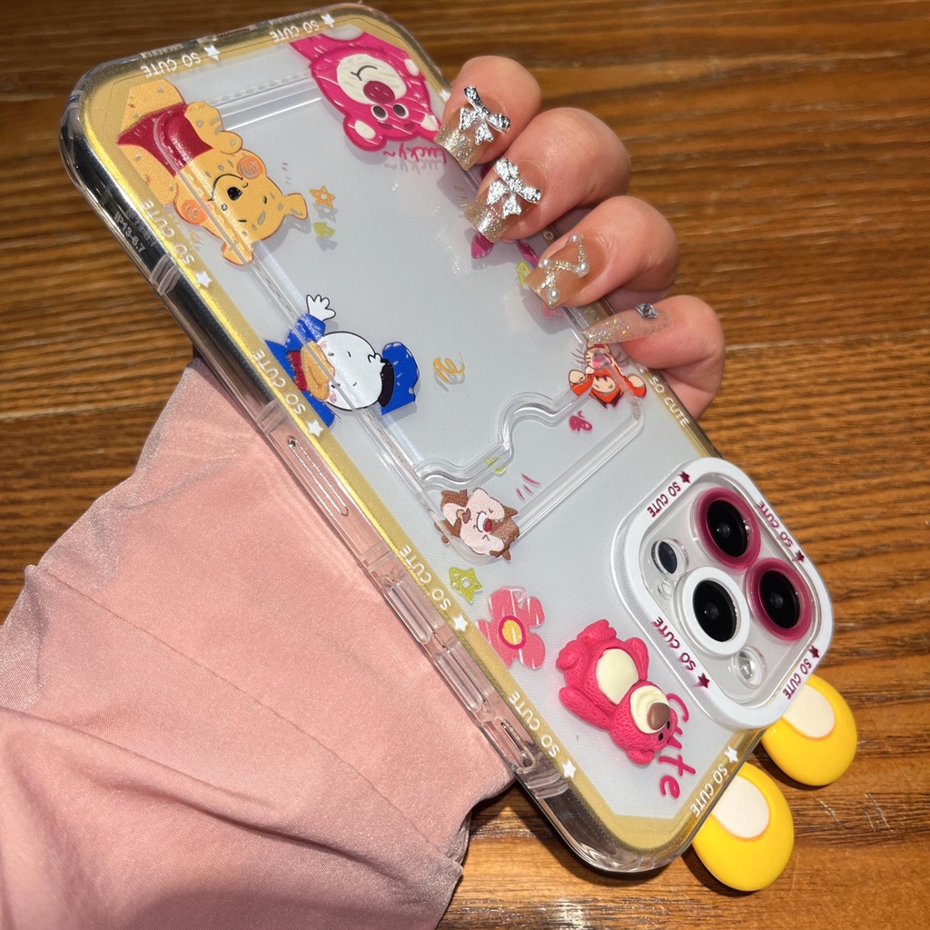 Ốp Điện Thoại Tpu Dẻo Trong Suốt Họa Tiết Hoạt Hình Đôi Mắt Thiên Thần Cho iPhone 14 13 12 11 Pro XR XS Max 7 8Plus