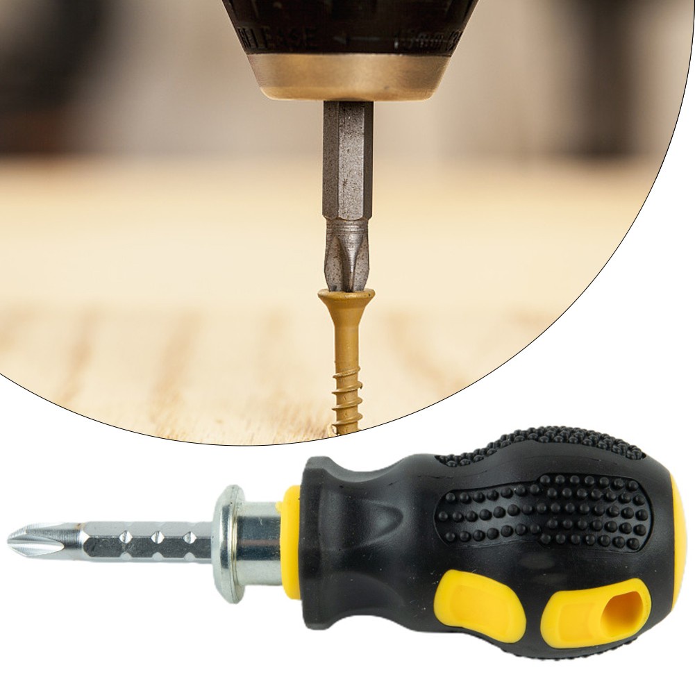 Tua Vít Nhỏ Đa Năng Có Thể Điều Chỉnh Với Tay Cầm Cao Su Tiện Dụng