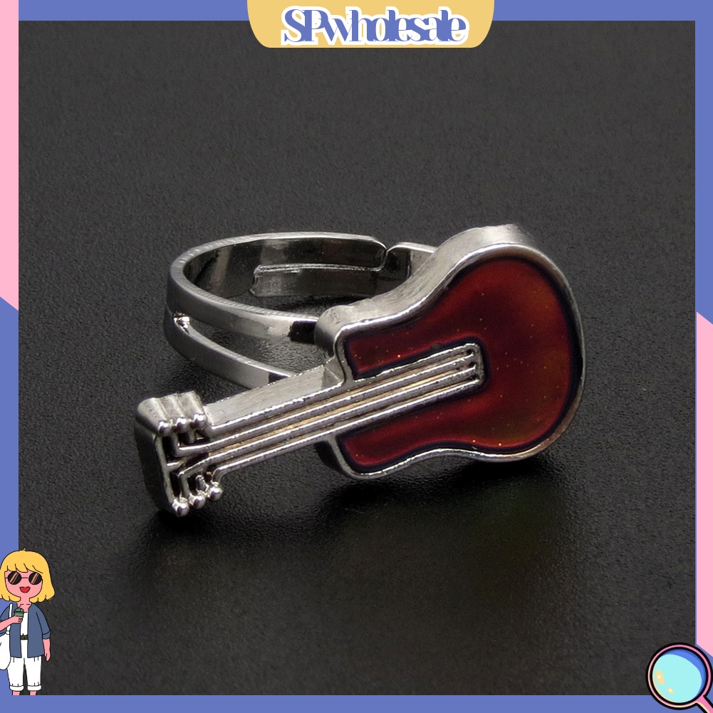 <SPwholesale> Nhẫn Hở Thay Đổi Màu Sắc Theo Nhiệt Độ Sáng Tạo Cho Nữ