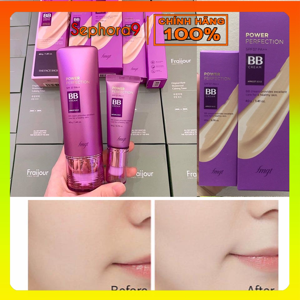 Kem nền đa năng TFS Power Perfect BB Cream The Face Shop Tím 20-40g