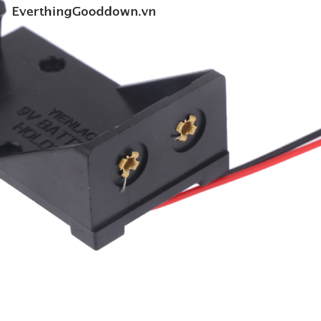 Hộp Đựng Kẹp 9V 9V Có Dây Dẫn DIY
