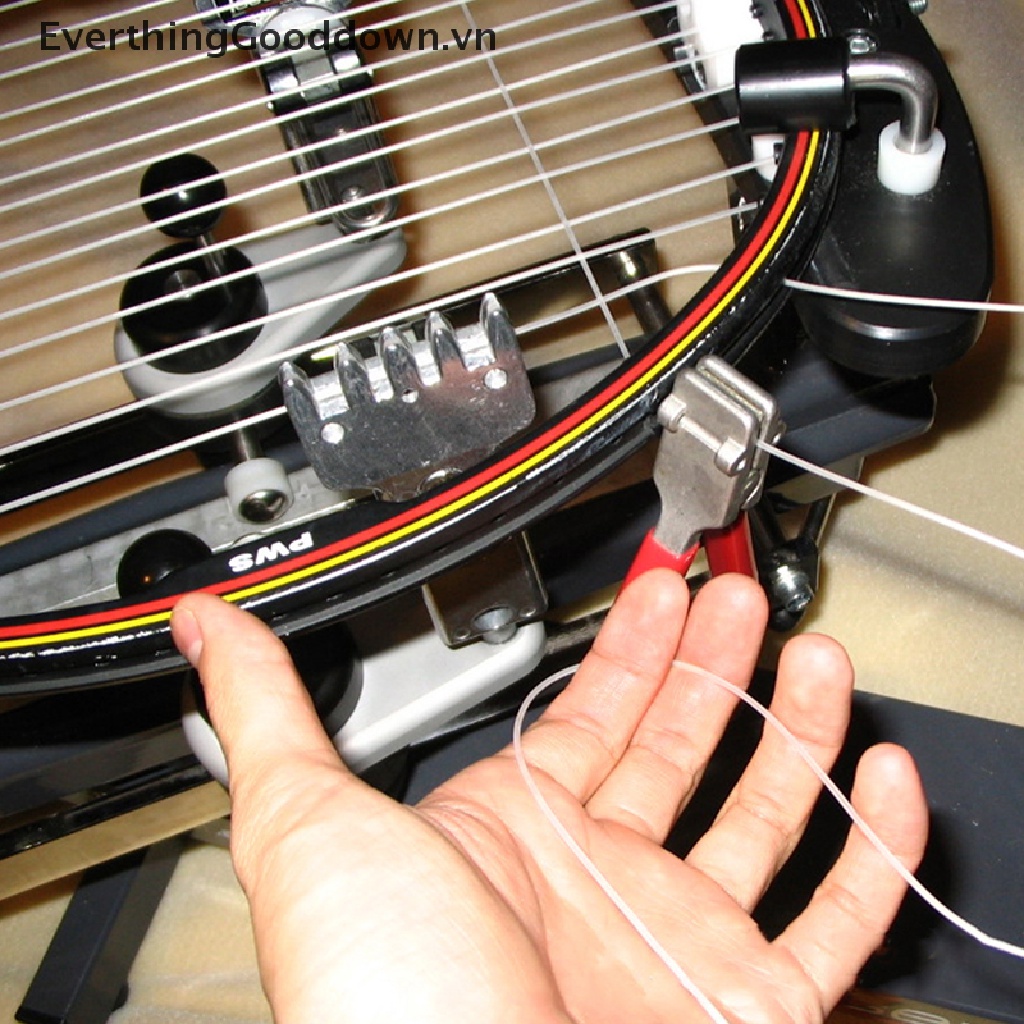 Everthinggood Dụng Cụ Kẹp Dây Vợt Tennis Đầu Rộng Bằng Hợp Kim