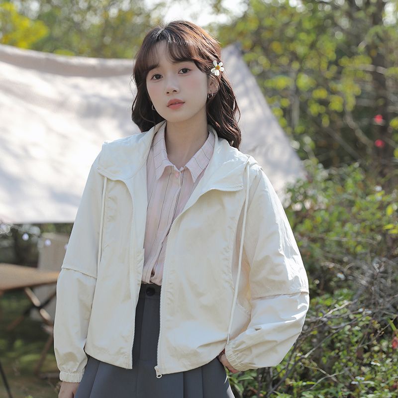 Áo Khoác Thể Thao Thiết Kế Mỏng Kiểu Dáng Mới Thời Trang Mùa Hè Dành Cho Nữ