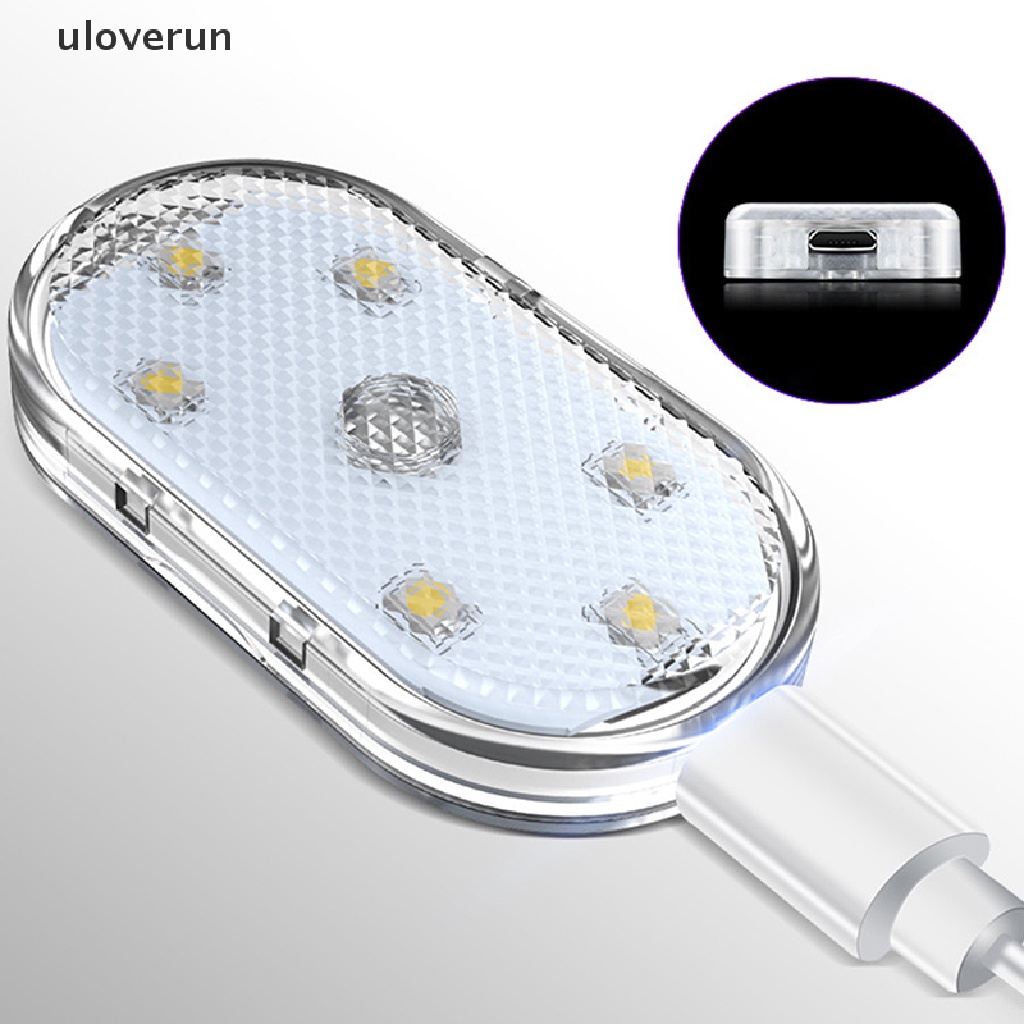 Uloverun Đèn LED Cảm Ứng Chạm Để Đọc Sách Trong Xe Hơi