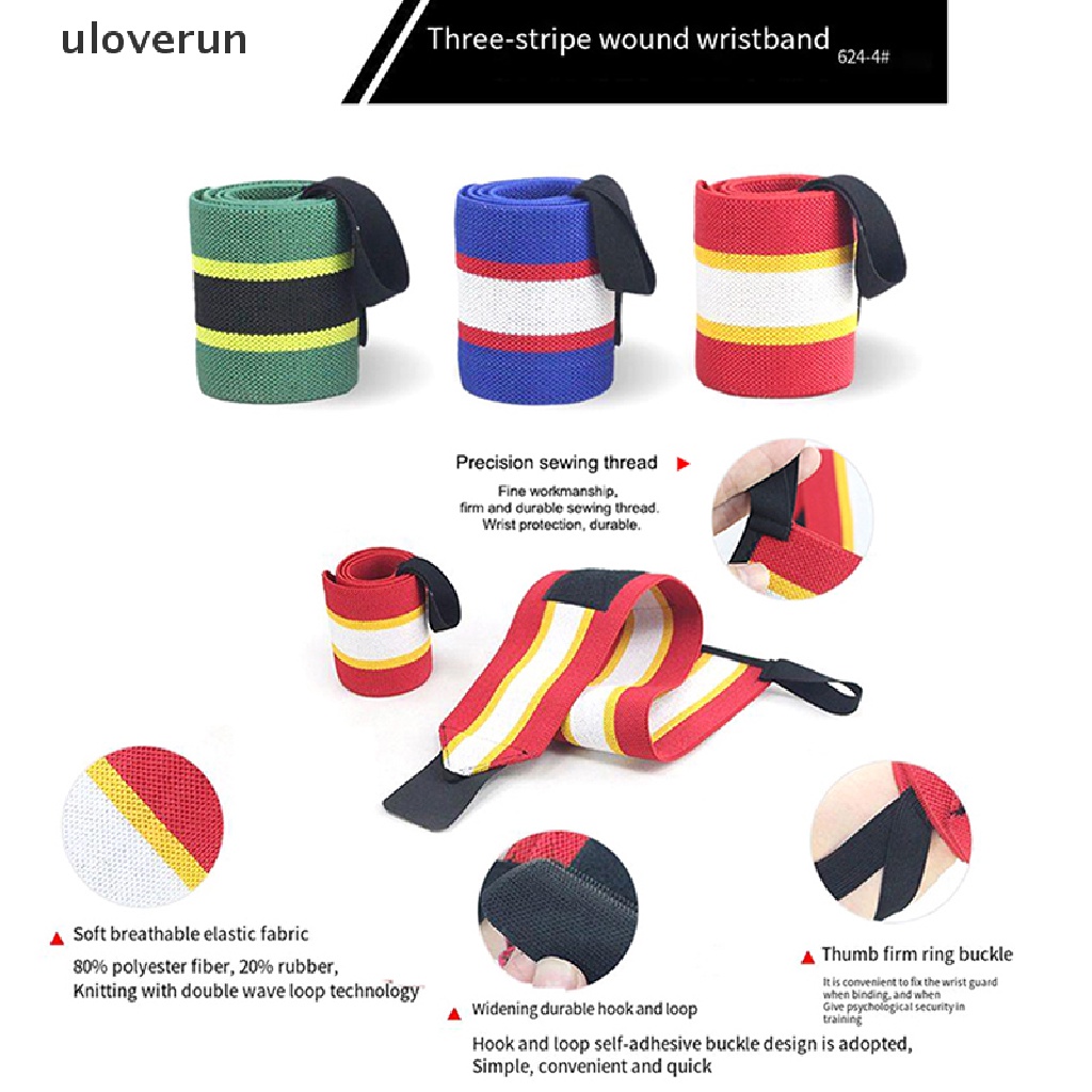 Uloverun Đai Quấn Bảo Vệ Cổ Tay / Cổ Tay Hỗ Trợ Khi Chơi Thể Thao - 1 Cái vn