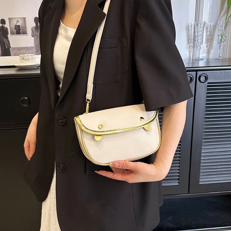 Ielgy Túi Đeo Chéo Khóa Nam Châm Màu Vàng Chất Lượng Cao Đơn Giản Và Có Thể Điều Chỉnh Nhiều Cách Khác Nhau