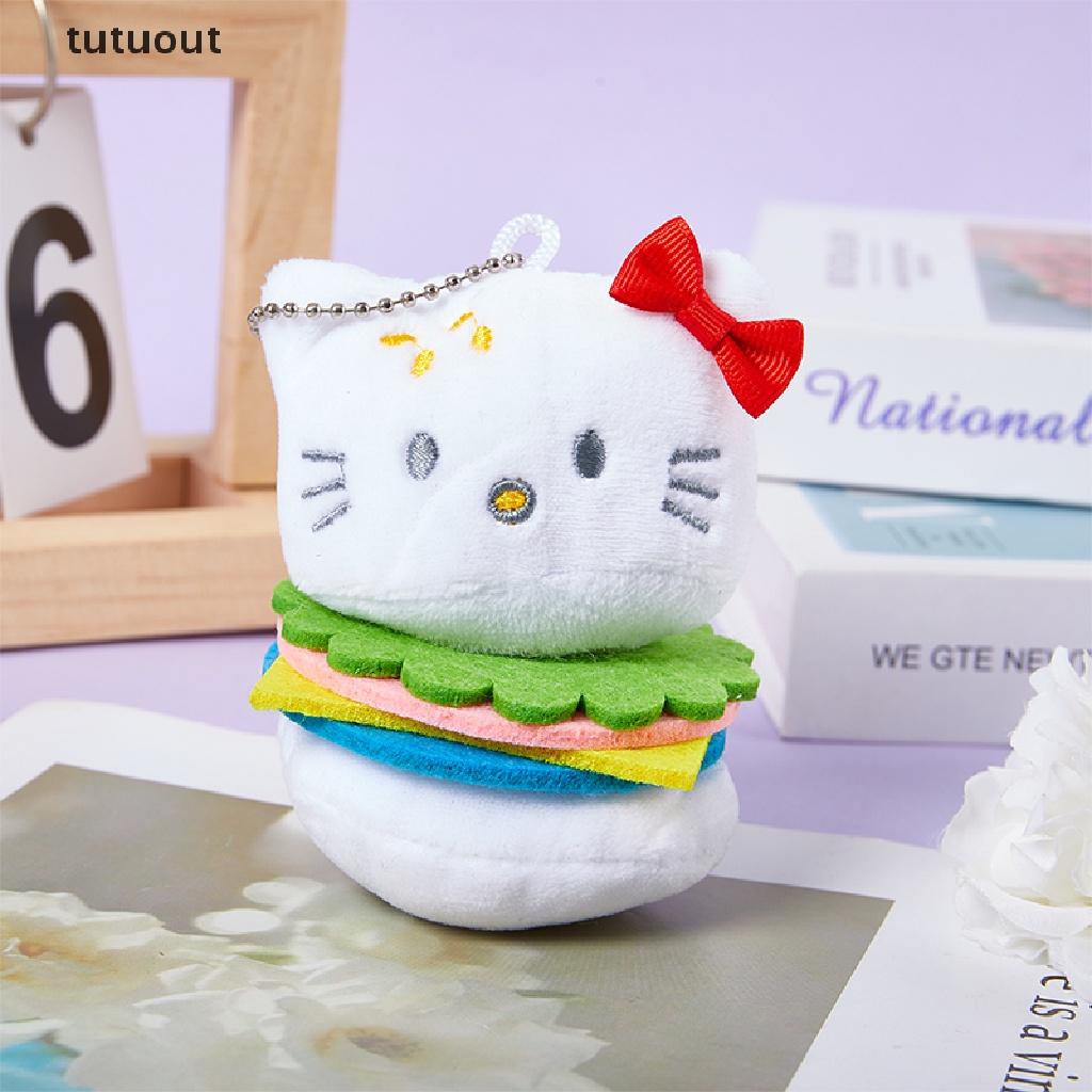 Móc Khóa Hình Mèo Bông Xinh Xắn Dễ Thương