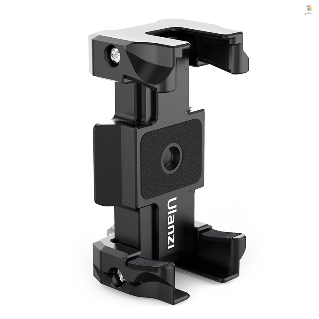 Ngàm Gắn Điện Thoại Ulanzi ST-15 Arca-Swiss 2 Trong 1 Bằng Hợp Kim Nhôm Có Vít 1 / 4 Inch Cho Máy Ảnh DSLR ILDC