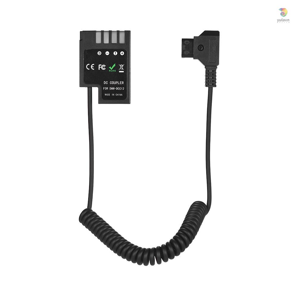 Đầu Nối Pin Andoer D-Tap Sang DMW-DCC12 DC Cho Panasonic DMC GH5 / GH4 / GH3