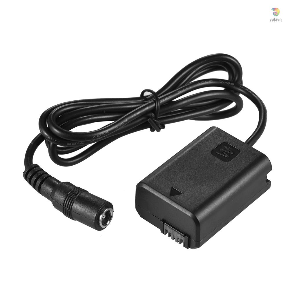 Đầu Nối Pin Giải Mã Toàn Diện Andoer NP-FW50 Cho Máy Ảnh A7 A7II A7R A7S A7RII A7SII A6000 A5000 ILDC