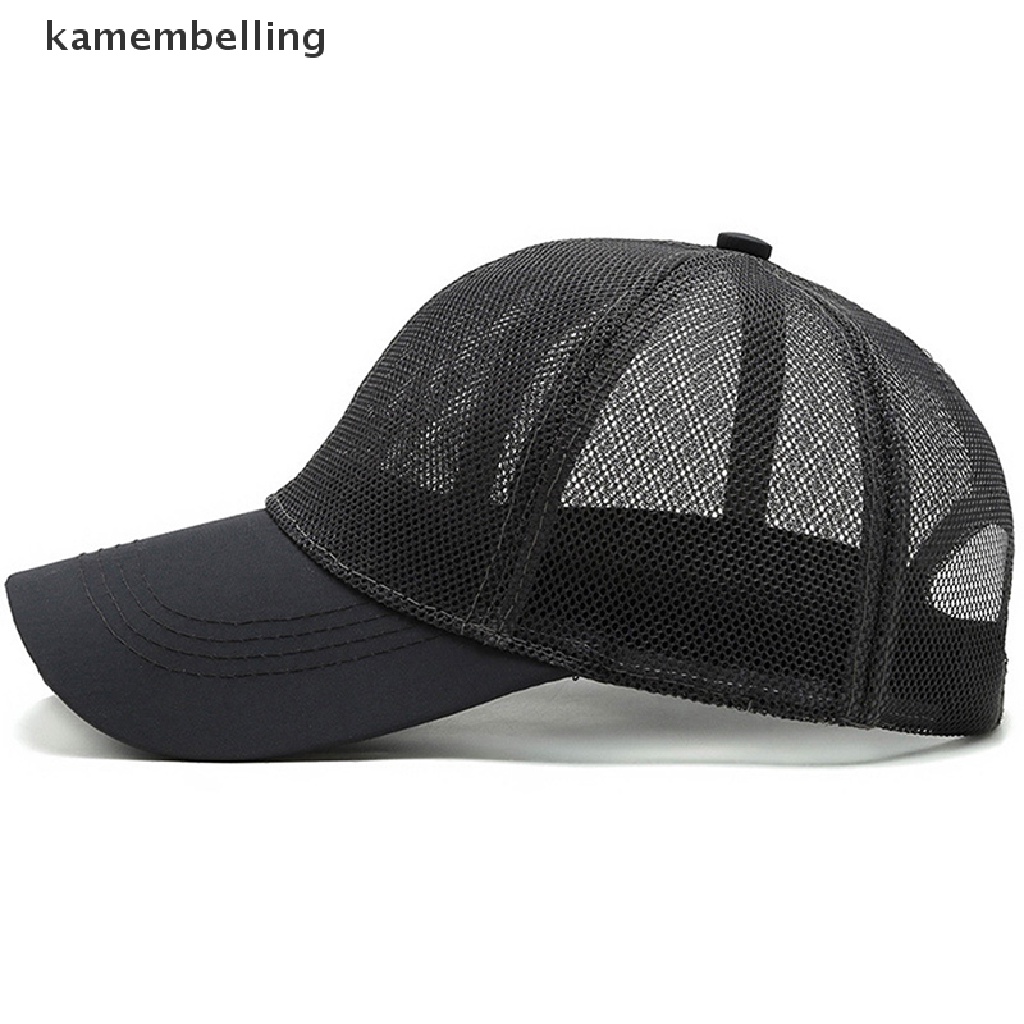 Kamembelling Mũ Lưỡi Trai Phối Lưới Unisex Nhanh Khô Có Thể Điều Chỉnh kamembelling