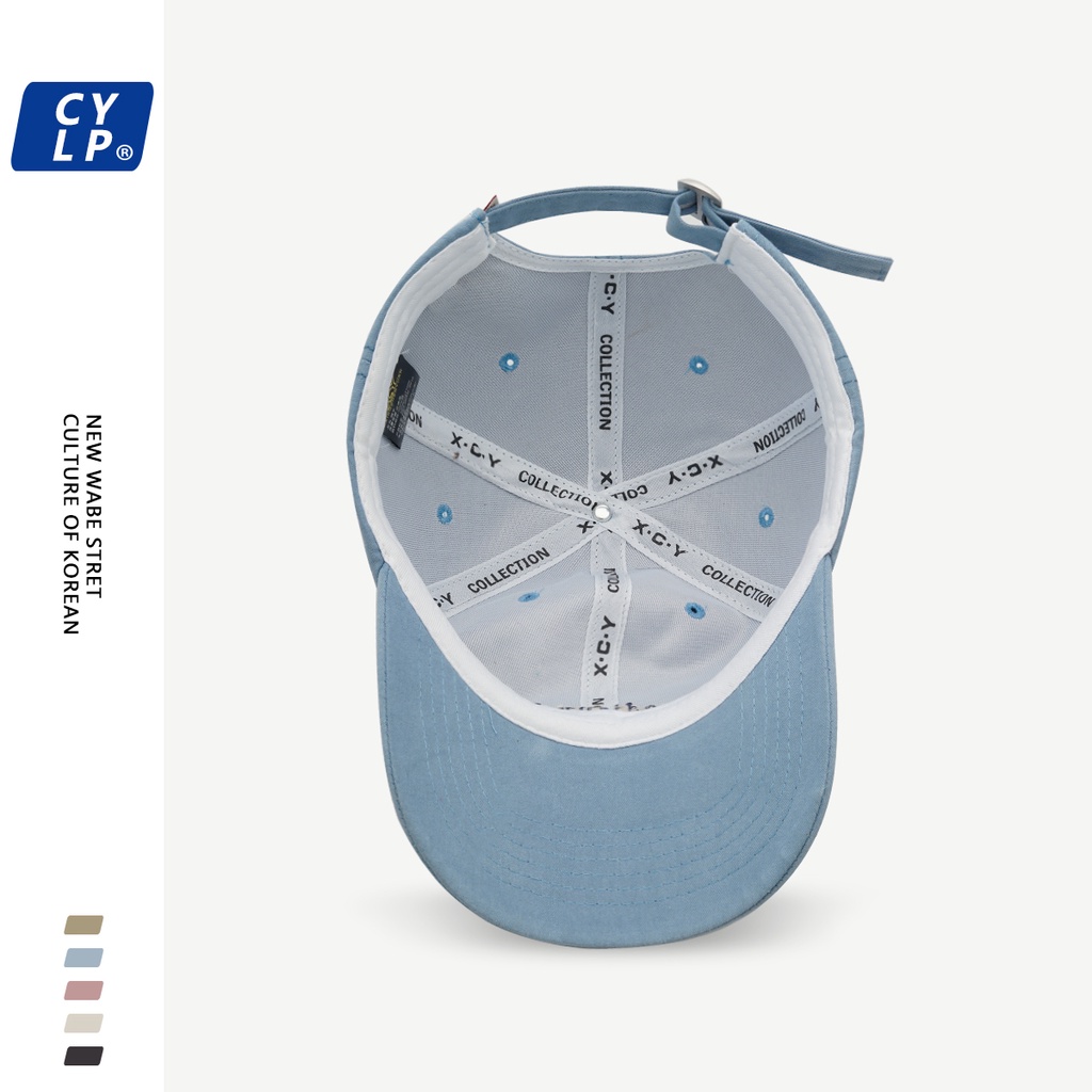 Mũ Lưỡi Trai Thêu Chữ Phong Cách Hàn Quốc Thời Trang Cho Cặp Đôi