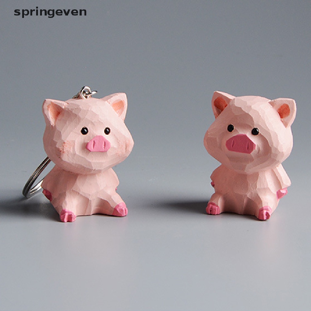 Móc Khóa Hình Chú Heo Nhỏ Dễ Thương Dùng Trang Trí