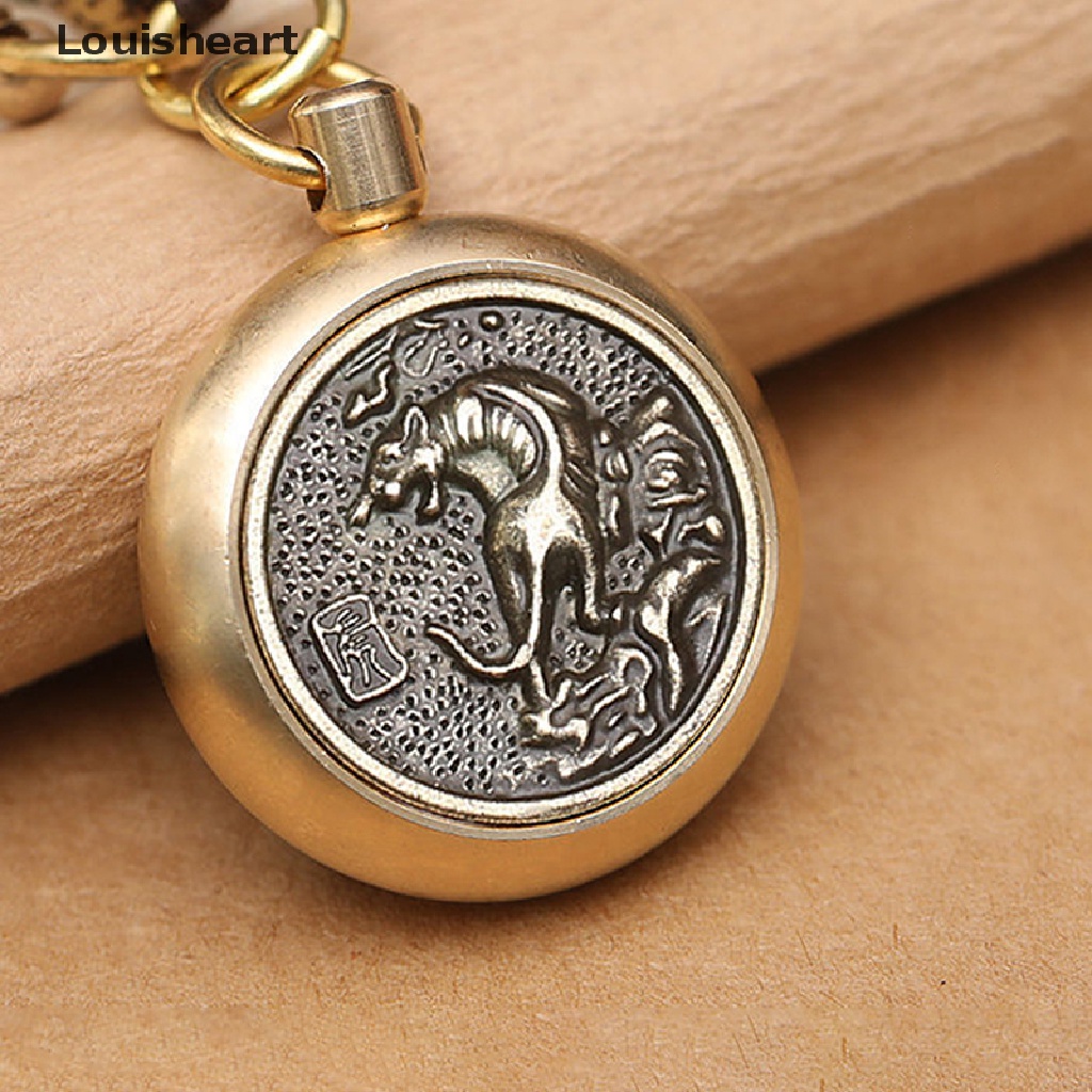 Louisheart Dây Móc Khóa Bằng Đồng Thau Hình Quả Bầu May Mắn Phong Cách Vintage