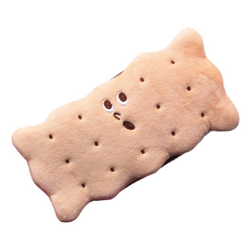 1 Túi Đựng Bút Hình Bánh Sandwich Nhồi Bông Dễ Thương