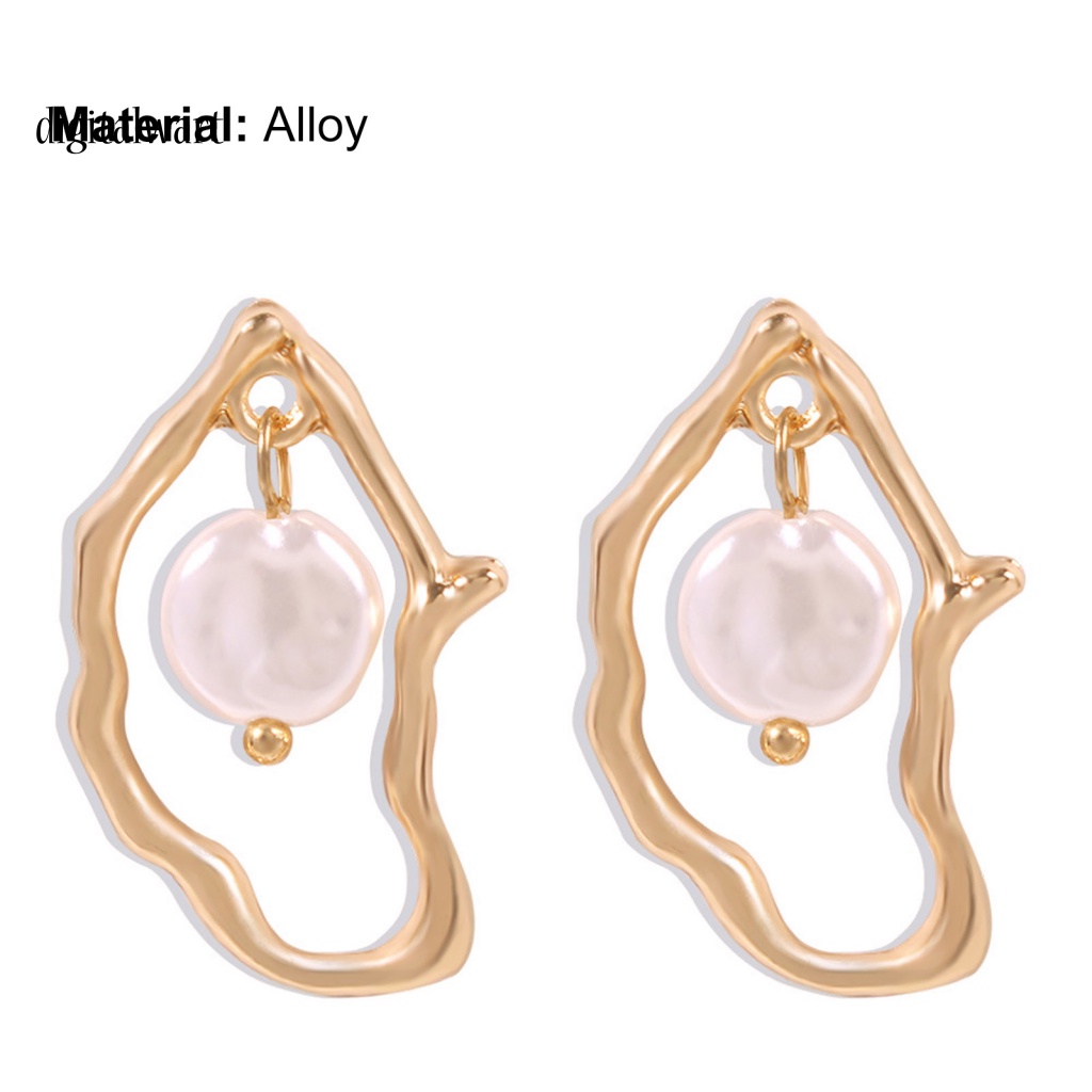 Kỹ Thuật Số| 1 Đôi Bông Tai Thả Dây Bất Đối Xứng Thời Trang Mặc Hàng Ngày